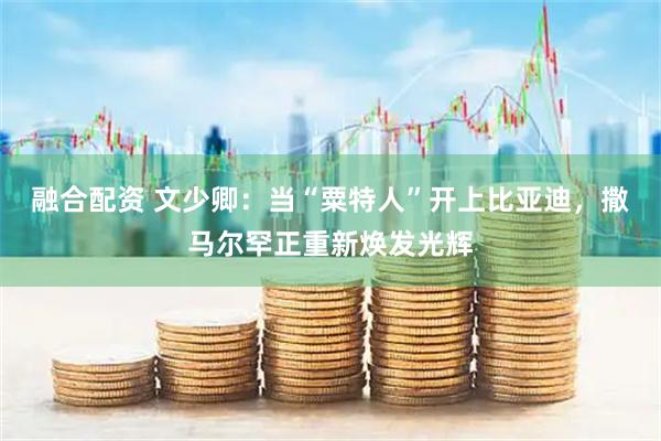 融合配资 文少卿：当“粟特人”开上比亚迪，撒马尔罕正重新焕发光辉